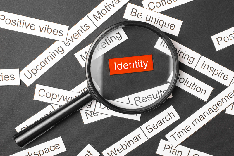 Distinguishing identify with brand language