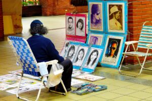 The question of who controls or owns creative work in intellectual property ownership